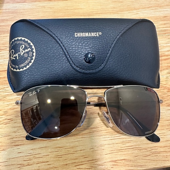 Ray bans polarized chromance sunglasses - Picture 1 of 3